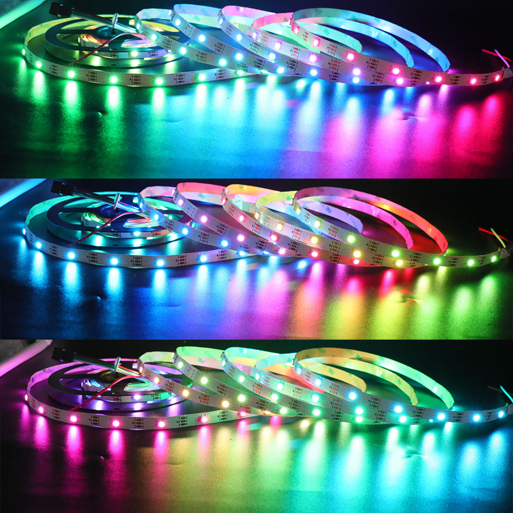 DC5V WS2812B 5050 RGB LED Light Strip 30LEDs/m